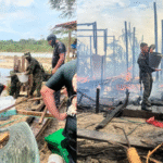 Siete cabañas afectadas por incendio en zona turística de Santa Marta
